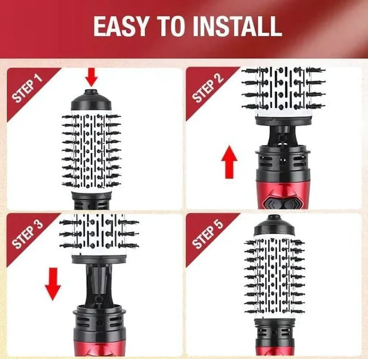 Rotating Air Hair Brush Volumizing Styling Tool