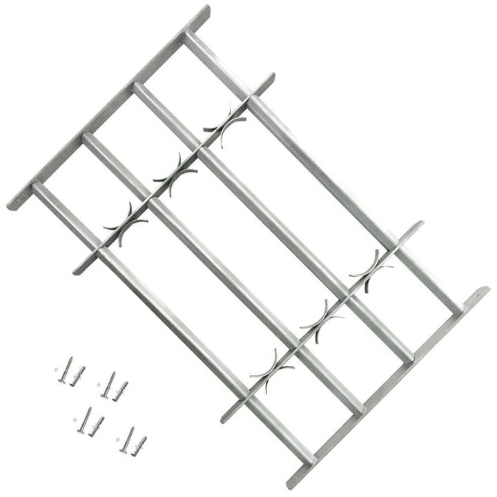 Adjustable Window Safety Grille with Crossbars - Lenila