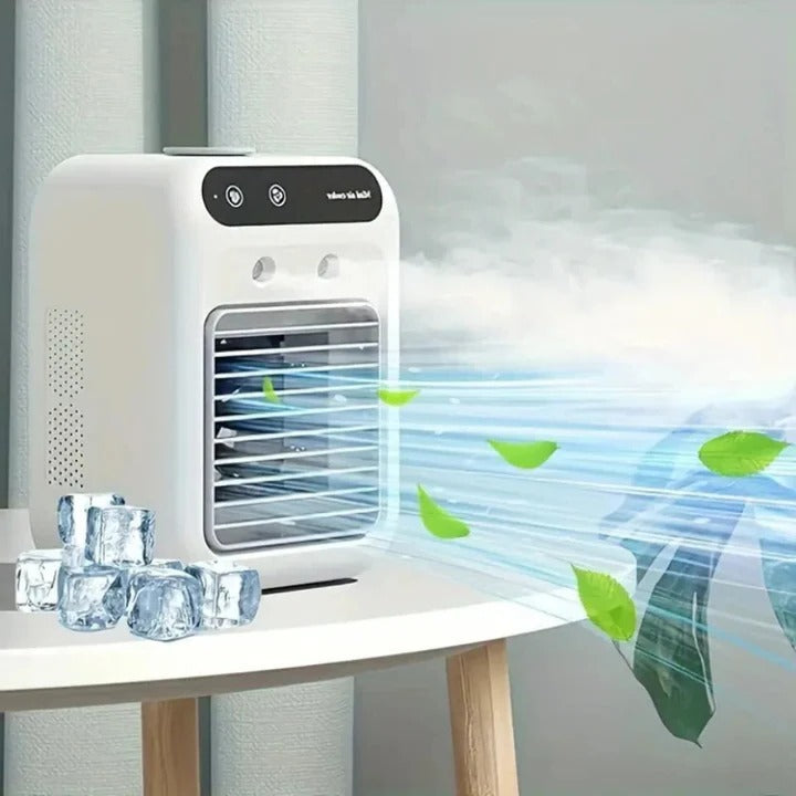 Portable Rechargeable Air Conditioner with Mist Spray - Lenila