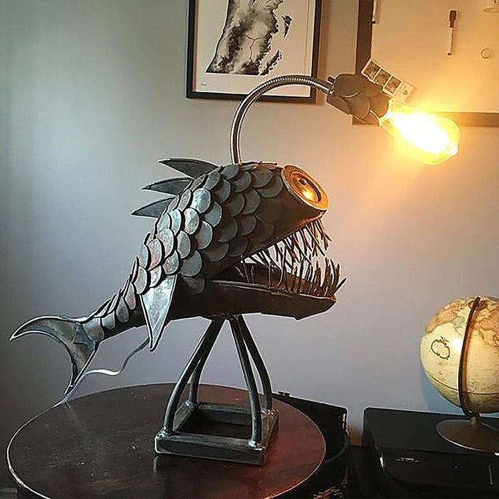 Novelty Anglerfish Lamp Decorative Table