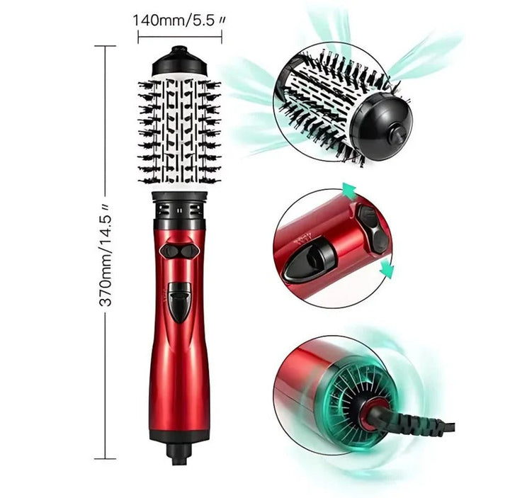 Rotating Air Hair Brush Volumizing Styling Tool