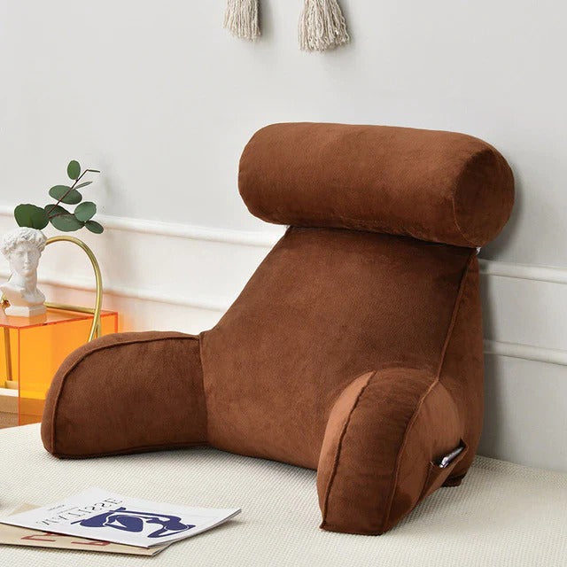 Reading Bed Pillow with Arms Support