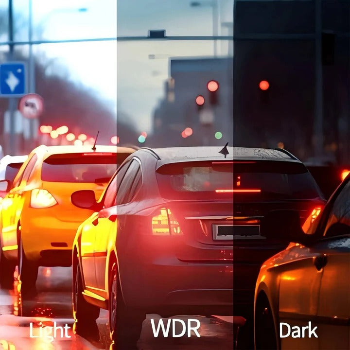 Car Dash Camera System with Night Vision and WiFi Connectivity