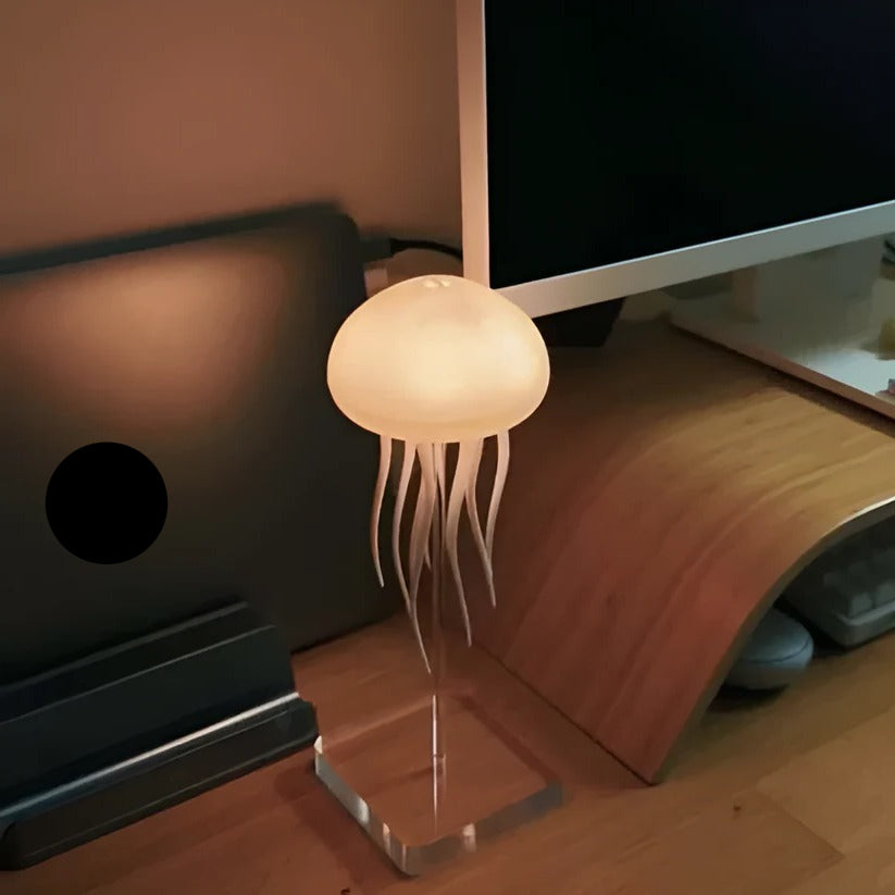 LED Jellyfish Lamp with Voice Control and RGB Color Changing