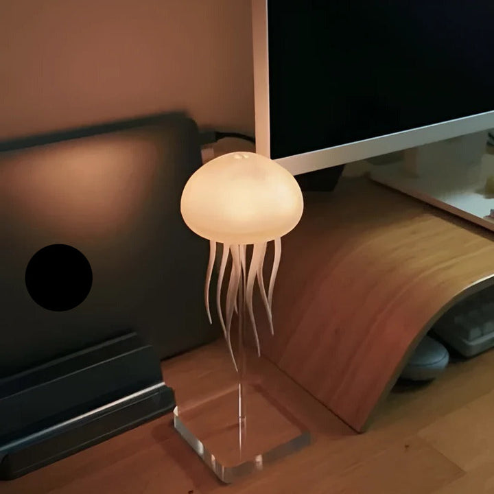 LED Jellyfish Lamp with Voice Control and RGB Color Changing