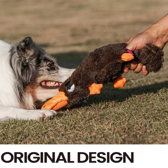 Durable Interactive Plush Toy with Sturdy Design