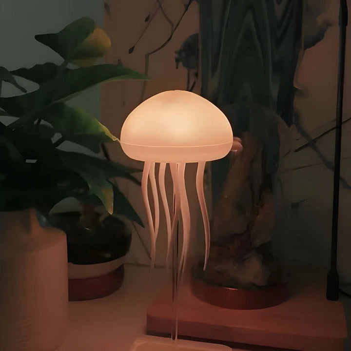 LED Jellyfish Lamp with Voice Control and RGB Color Changing