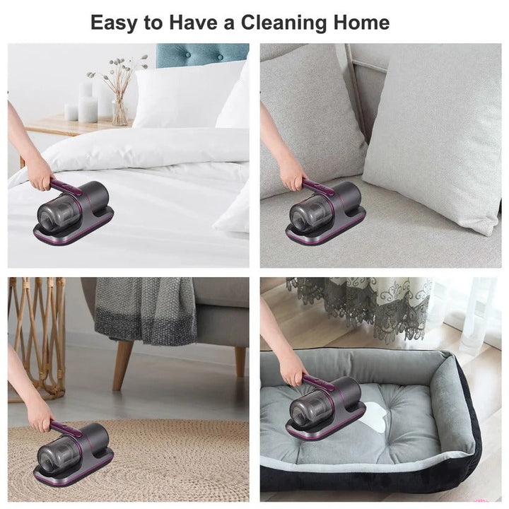 Handheld UV Vacuum Cleaner Strong Suction Deep Mattress Cleaning