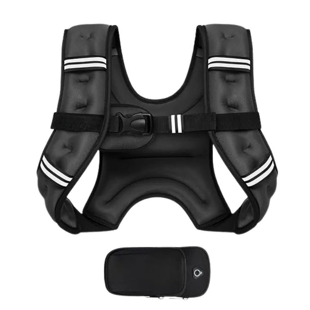 Unisex Weight Training Vest Adjustable with Multi Pockets and - Lenila