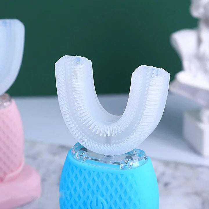 Electric Sonic Dental Cleaner High Frequency Vibrations Deep Cleaning