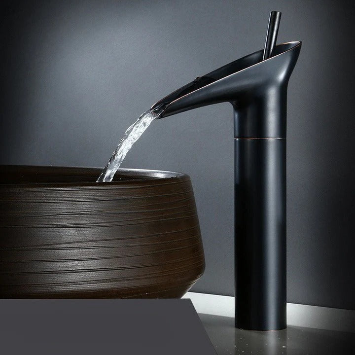 Bathroom Faucet Antique Style Waterfall Design
