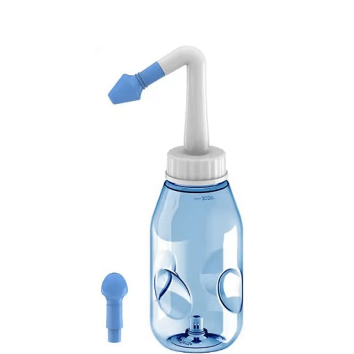 Nasal Irrigation Bottle Pressurized Flow for Daily Nasal Rinse