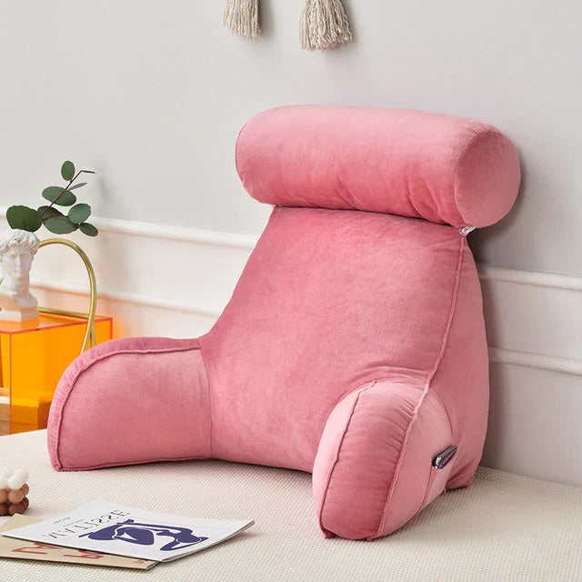Reading Bed Pillow with Arms Support