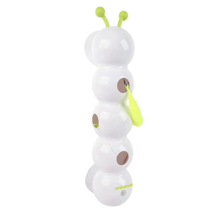 Interactive Cat Toy Worm Pole with Feather Attachment