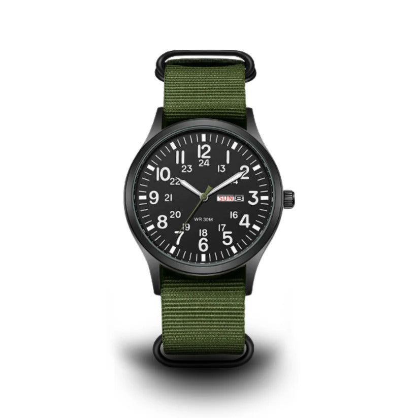 Mens Outdoor Watch Waterproof Scratch Resistant Case - Lenila