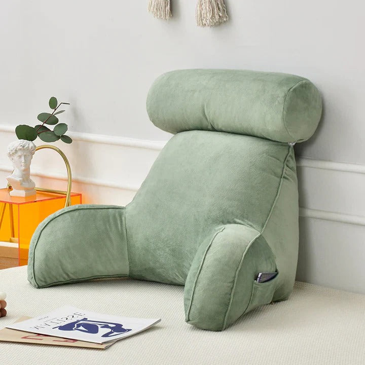 Reading Bed Pillow with Arms Support
