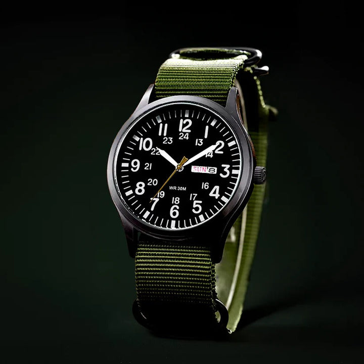 Mens Outdoor Watch Waterproof Scratch Resistant Case