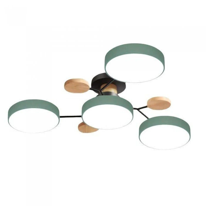 LED Ceiling with Branching Design Modern Style