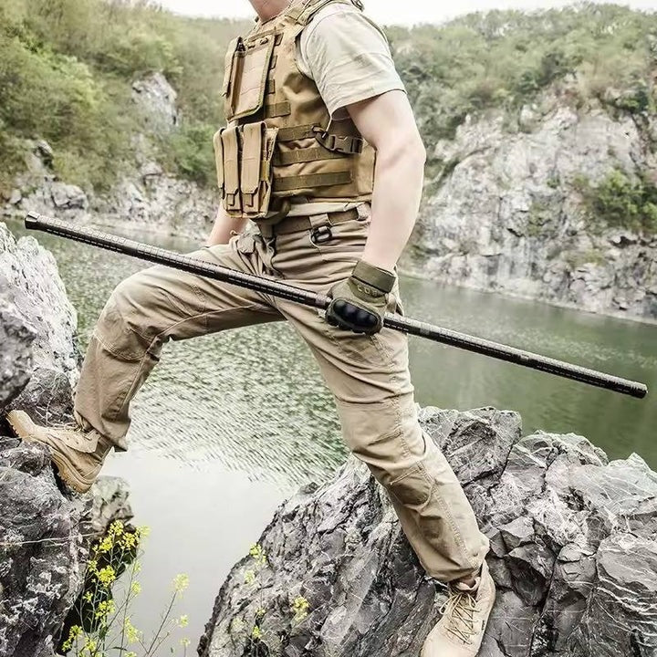 Unisex Tactical Walking Stick Durable Lightweight - Lenila