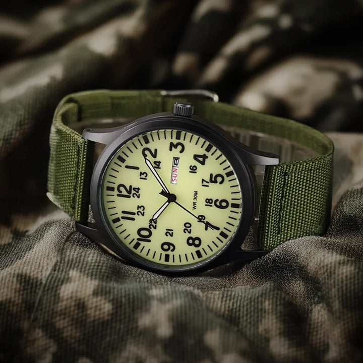 Mens Outdoor Watch Waterproof Scratch Resistant Case