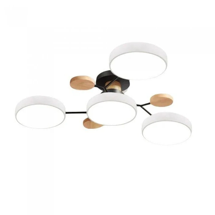 LED Ceiling with Branching Design Modern Style