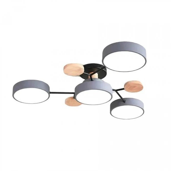 LED Ceiling with Branching Design Modern Style