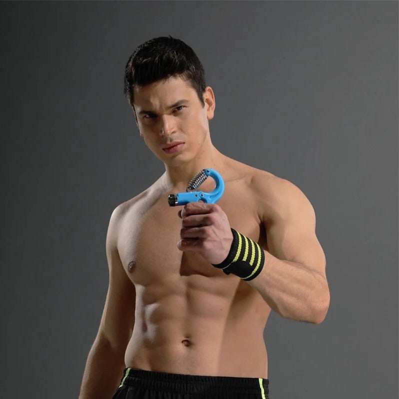 Adjustable Hand Grip Strengthener with Pound Resistance