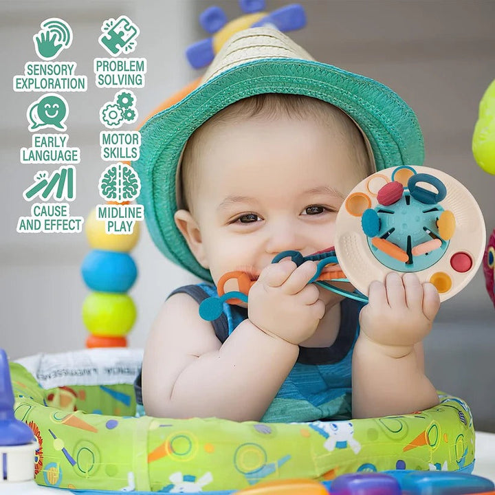 Toddler Portable Silicone Sensory Activity Toy