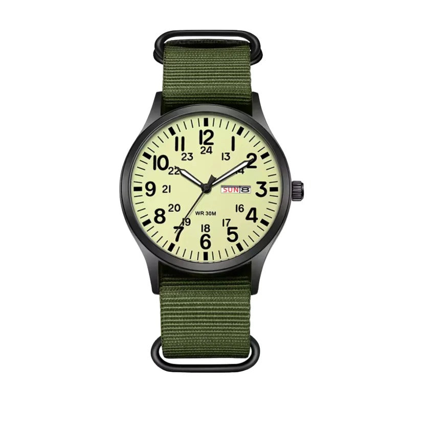 Mens Outdoor Watch Waterproof Scratch Resistant Case
