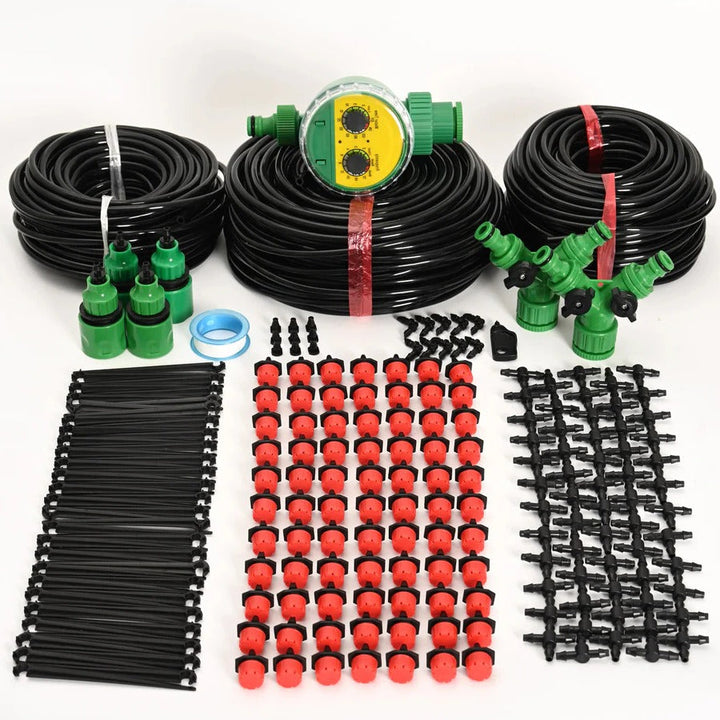 Automatic Timer Drip Irrigation System with Water-Saving Feature - Lenila