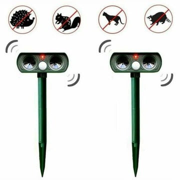Solar Powered Infrared Animal Pest Repeller Outdoor