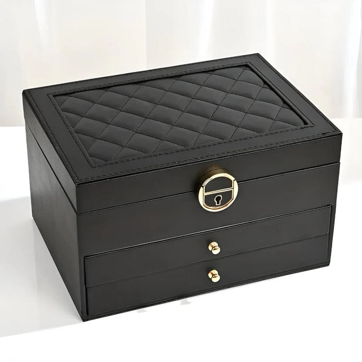 Jewelry Storage Organizer Multilayer Display Case Design