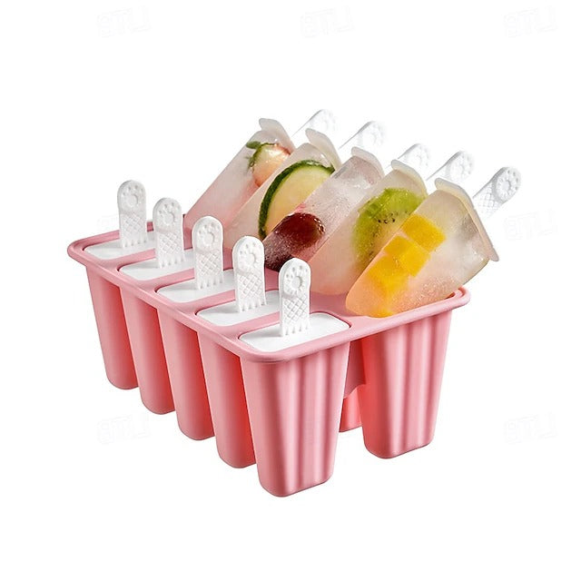 Silicone Ice Pop Mold BPA with Sticks for Homemade Treats