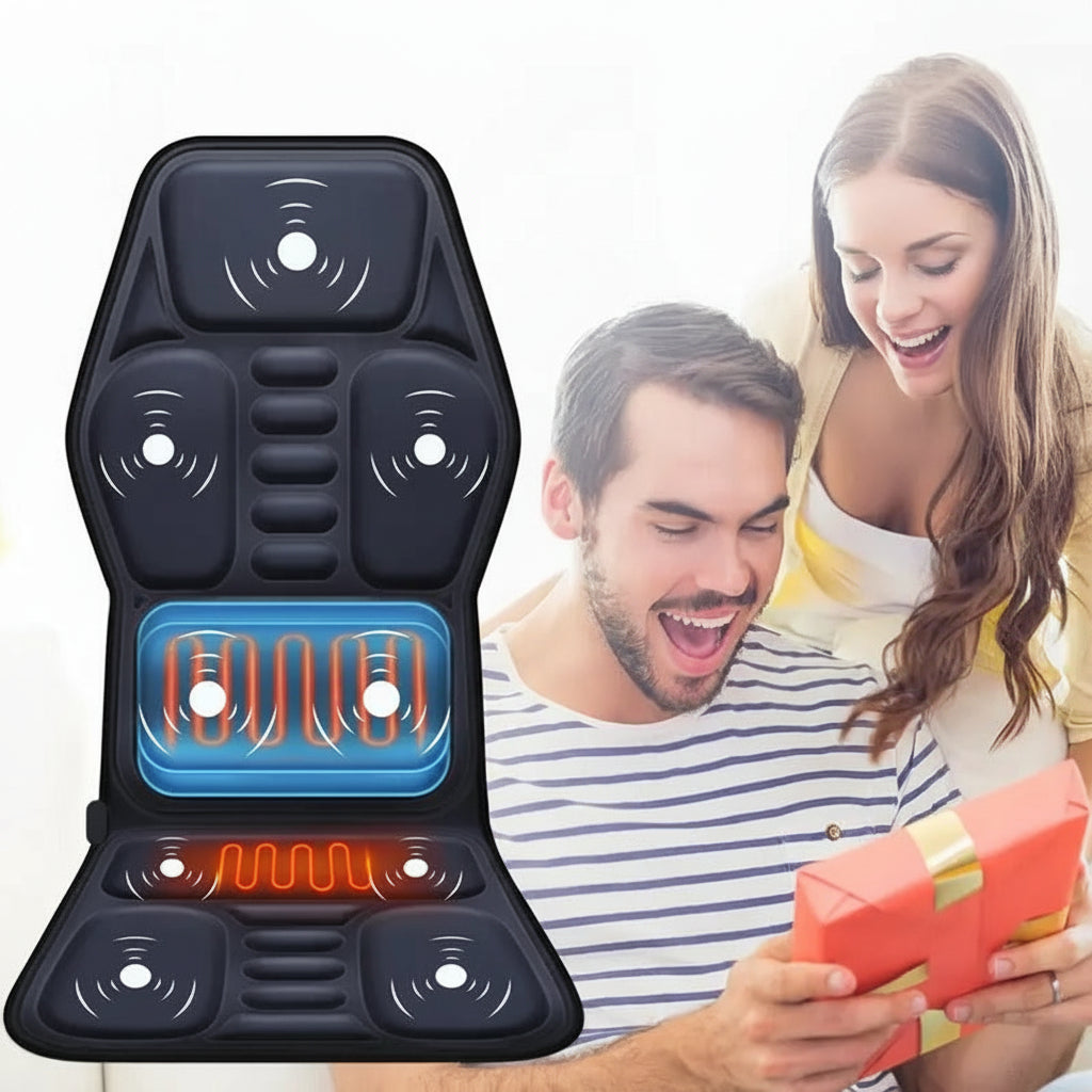 Heated Back Massager Full Coverage Design - Lenila