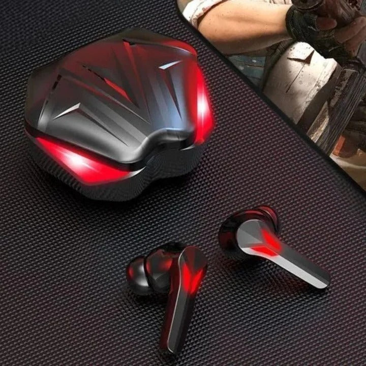 Wireless Gaming Earbuds Bluetooth Headphones Low Latency Touch Control - Lenila
