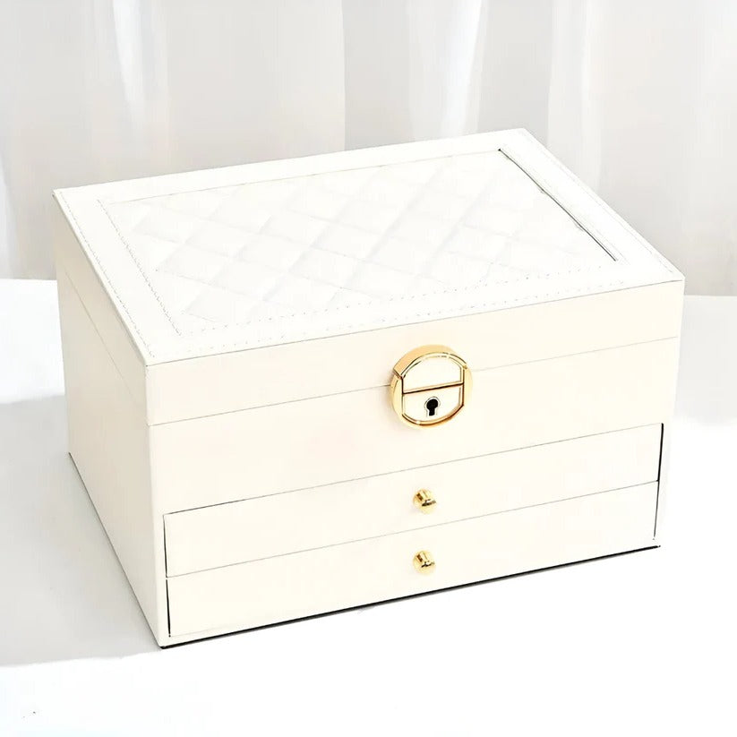 Jewelry Storage Organizer Multilayer Display Case Design