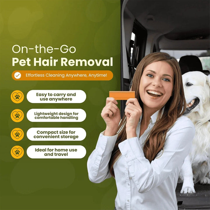 Pet Hair Removal Tool for Car and Furniture Upholstery