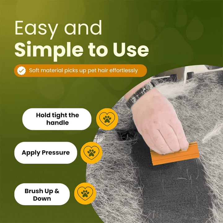 Pet Hair Removal Tool for Car and Furniture Upholstery