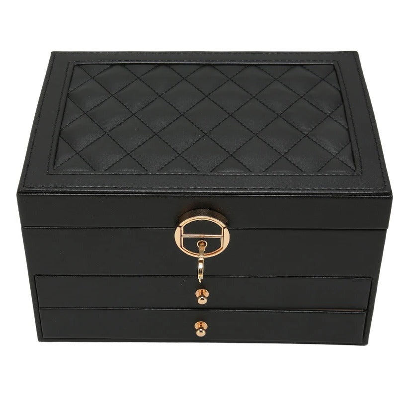 Jewelry Storage Organizer Multilayer Display Case Design