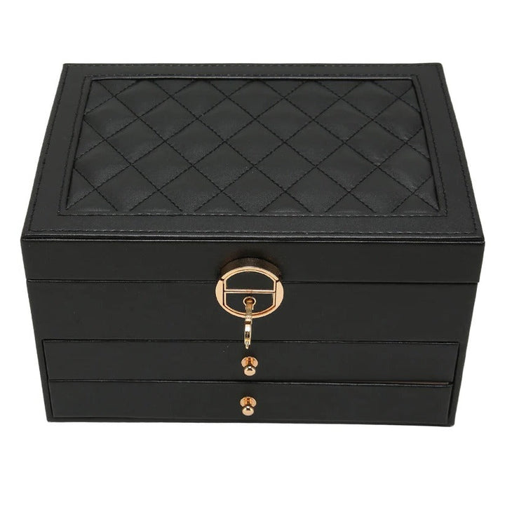 Jewelry Storage Organizer Multilayer Display Case Design