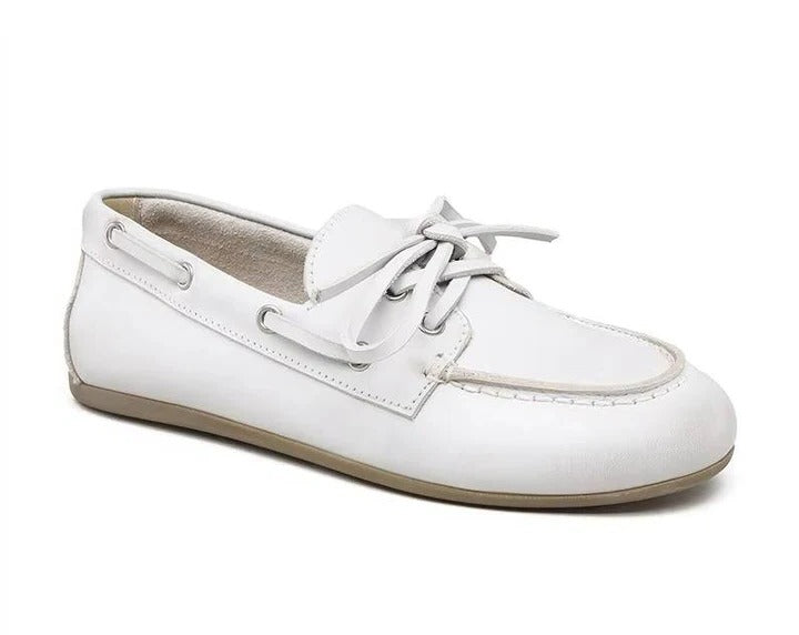 Womens Genuine Leather Moccasins Comfortable Fit