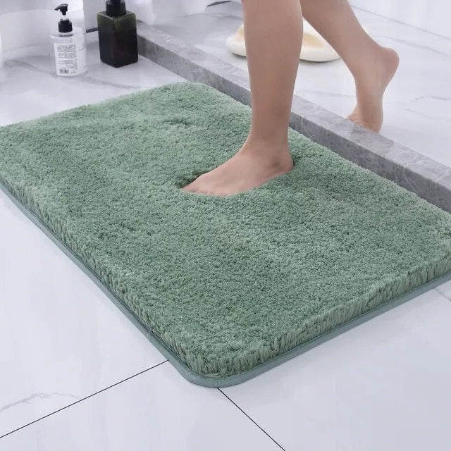 Plush Faux Fur Bath Rug Soft Texture