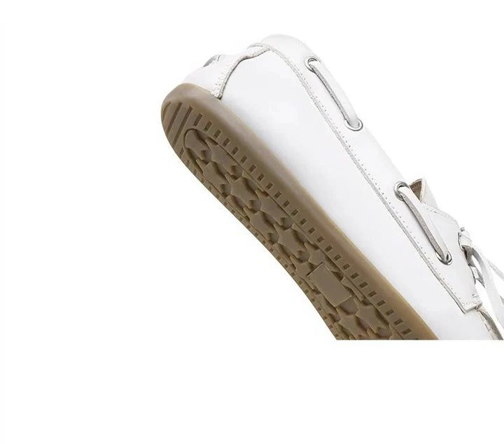 Womens Genuine Leather Moccasins Comfortable Fit