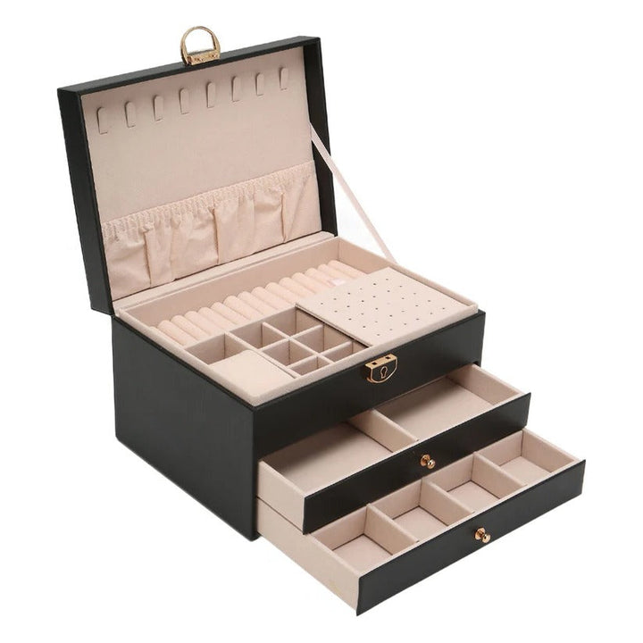 Jewelry Storage Organizer Multilayer Display Case Design