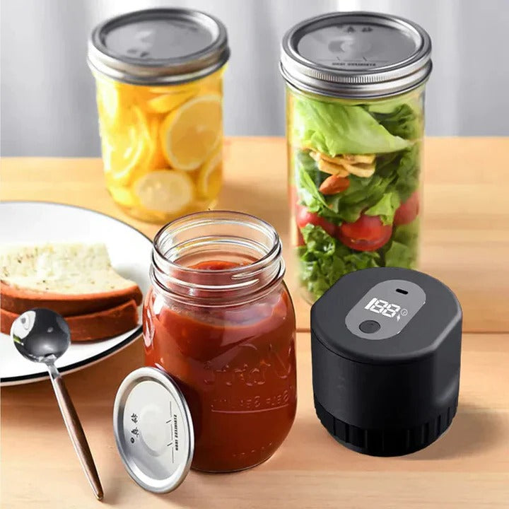 Vacuum-Sealed Glass Jars Easy to Use - Lenila