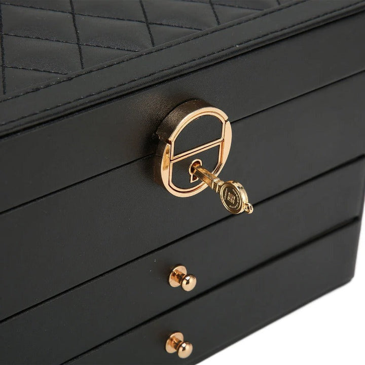 Jewelry Storage Organizer Multilayer Display Case Design