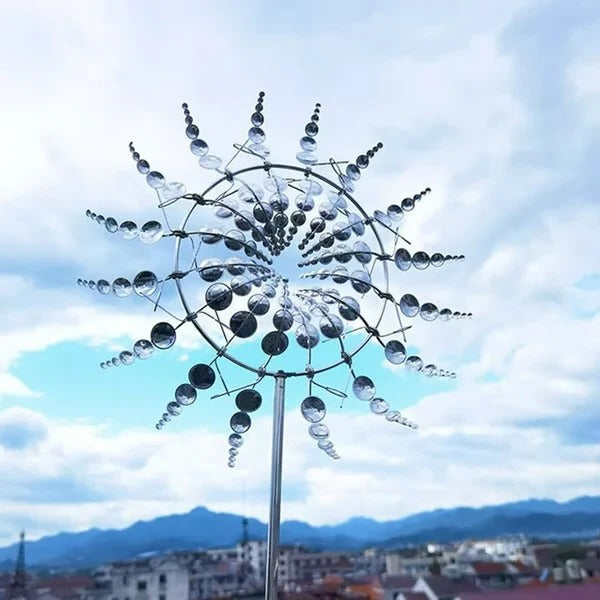Outdoor Metal Garden Windmill Decorative