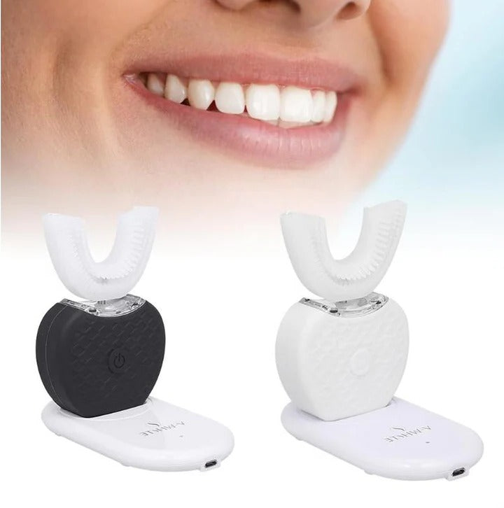 Electric Sonic Dental Cleaner High Frequency Vibrations Deep Cleaning