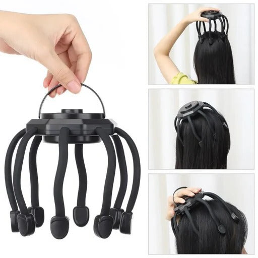 Head Massager Octopus Design Relaxation Tool
