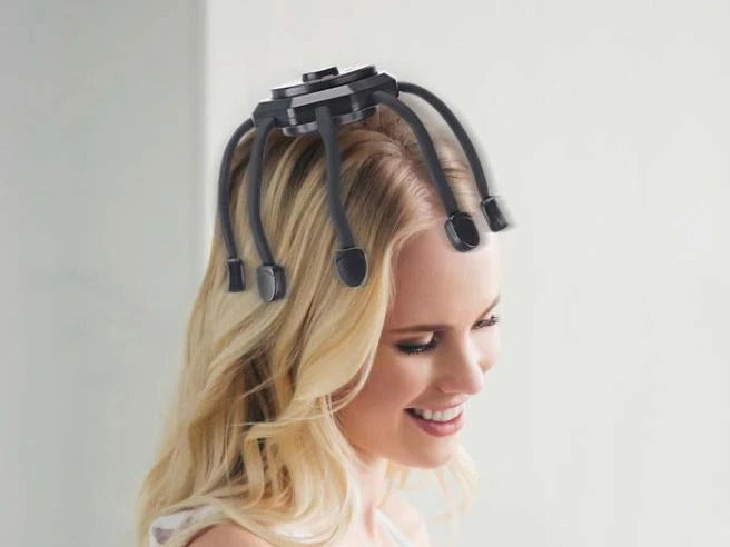 Head Massager Octopus Design Relaxation Tool